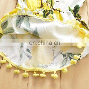 Newborn Baby Girl Floral Jumpsuit Infant Baby Wholesale Kids Romper photo-3