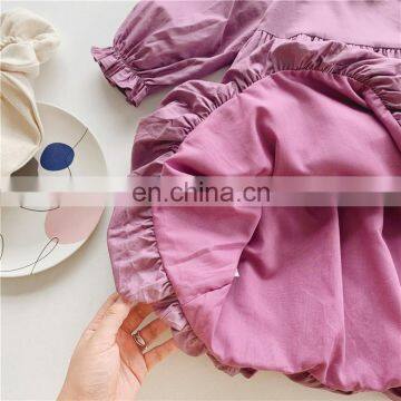 Ins Girls Dress Autumn Princess Western Style Middle and Children 2020 New Children Girls Skirts Autumn and Winter
