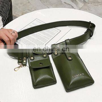 TWOTWINSTYLE PU Leather Belts High Waist Vintage Fashion New 2020 Summer photo-6