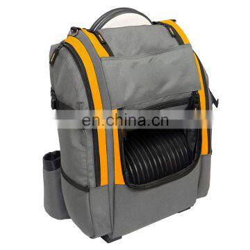 Custom Logo Printing Durable Dynamic Disc Golf Backpack Bag Capacity 20 Discs