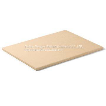 BBQ Rectangular Rectangle Square Round Black White Cordierite Ceramic Pizza Oven Baking Cooking Grilling Refractory Pizza Stone photo-5