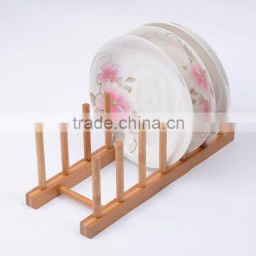 Bamboo dish holder, bamboo kitchen racks