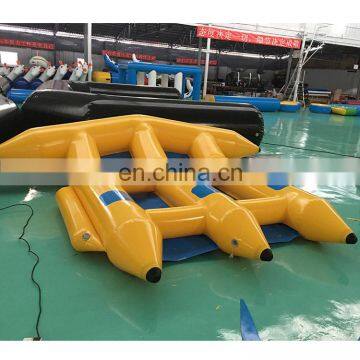 Factory price inflatable water sport fly fish,inflatable flying fish towable,floating inflatable flying fish