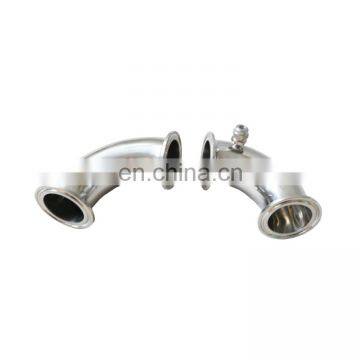 SS304 1.5" OD50.5mm Tri-Clamp Thermowell Elbow for Moonshine Reflux Distilling Distiller Column photo-3
