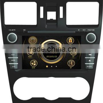 car gps dvd for Subaru 2014 Forester with GPS/Bluetooth/Radio/SWC/Virtual 6CD/3G internet/ATV/iPod/DVR