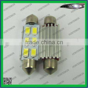 Hot-selling Canbus No Error C5W Festoon 6SMD 39mm LED Reading Lamp Plate Lamp License Lamp Auto Light Bulbs