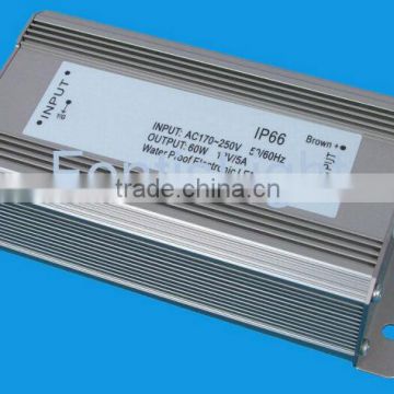 60/80/100W LED Waterproof Power Supply with CE&RoHS