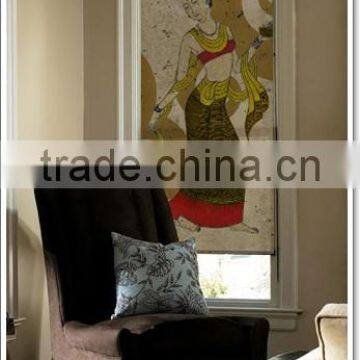 Temple Art Decoration Roller Blind and Upholstery Textile