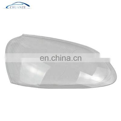 HOT SELLING car parts transparent headlight glass lens cover for Golf5 (03-10 Year)