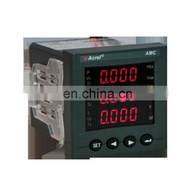 Three Phase Current Meter AMC48-AI3 Acrel Small Size Smart Ammeter Digital Amp Meter photo-2
