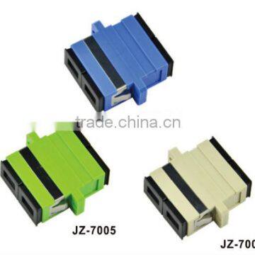 SC rectangular duplex optical fiber adapter