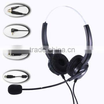 RJ9 Rj11 Connect Call Center Website Wechat QQ Computer Telephone Headset photo-3