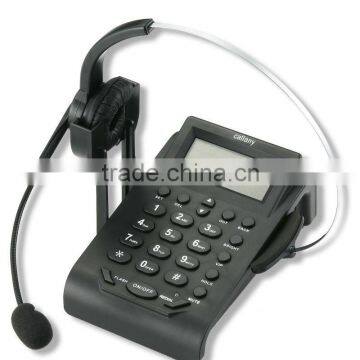 headset telephone furniture for call center