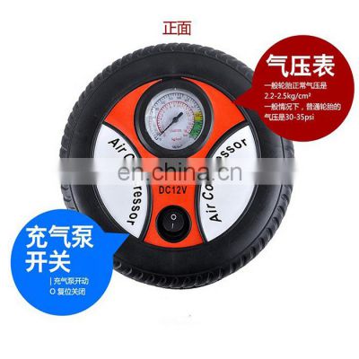 Portable Electric Mini 12V Air Compressor Pump Car Tyre Tire Inflator Electric Car Tire Pump Air compressor