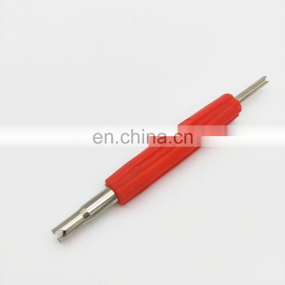 Auto Repair Tools Double Ended Plastic Screwdriver Valve Core 2-way Schrader Valve Core Remover