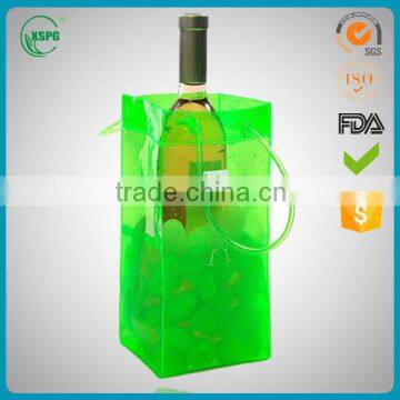 Custom printed pvc cooler ice bag for wine