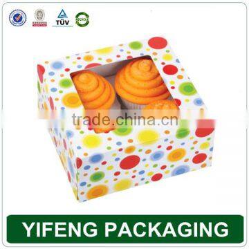 Custom Macaroon Christmas Gift Cake Food Packaging Box photo-2