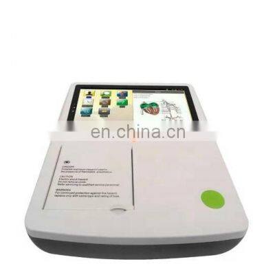 Medical equipment portable Digital Cardiac Electrocardiograph 3 Channel 12 lead EKG/ ECG machine