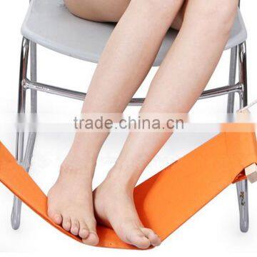 Portable Mini Office Under Desk FootRest Feet Hammock