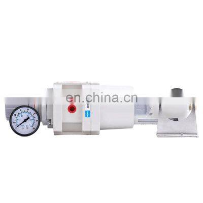 AW Series Different Pressure Drain Automatic Air Source Treatment Pneumatic Filter Regulator Air With Gauge