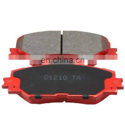 Japan car auto brake parts ceramic brake pad 04465-21010 for toyota Corolla