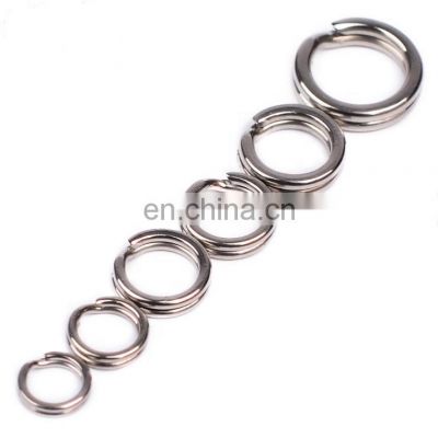 HOT Fishing Split Rings For Heavy Duty Fish hook Connector Assist Hooks Sea Fishing Accessories Tackle other fishing products