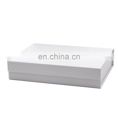 Bulk a4 shallow white scarf packaging fashion products paper packaging gift box