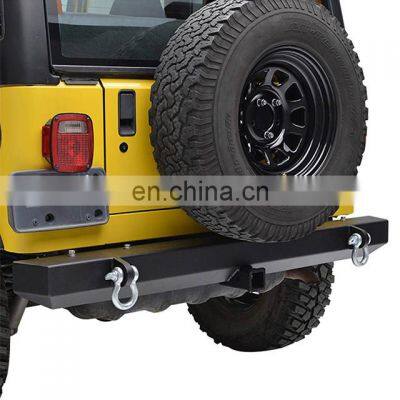 Auto Car Parts Gloss Black Rear Bumper Guard For YJ Black Bumper Guard For Jeep Wrangler TJ 87-06 photo-5