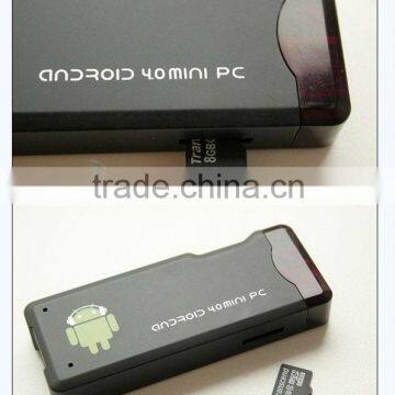 Mk802 Android tv Box,MINI TV Box Android 4.0 Allwinner A10 1.5Ghz 1G Ram + 4G Rom photo-2
