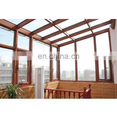 Customized winter garden free standing sunroom design manufacture from china