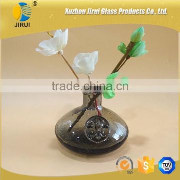 wholesale glass vase for hyacinth water plant 450ml