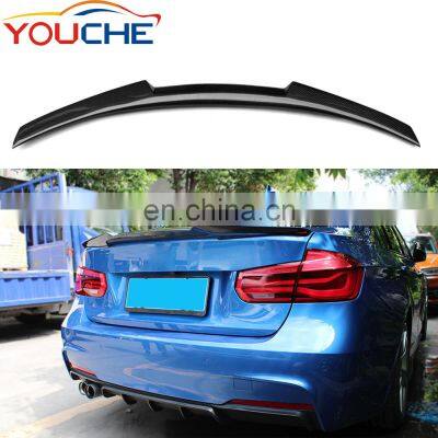 Задний спойлер багажника в стиле M4 из углепластика для BMW 3 series F30 M3 F80 2012 - 2018