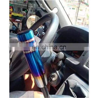 Universal Car Burnt Blue 13cm Aluminum Custom Gear Shift Knob photo-2