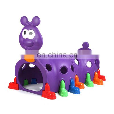 School outdoor Happy Worm Tunnel Toy for Kids Play