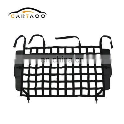 Fits Behind Rear Seat Car Trunk Isolation Elastic Cargo Net for Jeep Wrangler JK and JL 2007-2019