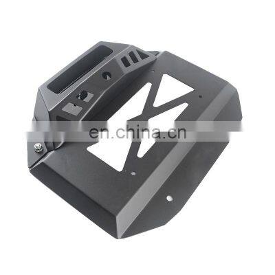 Steek MK Black License Plate for Jeep Wrangler JL 2018+ Autoparts License Rack Holder for Jeep Accessories From Maiker