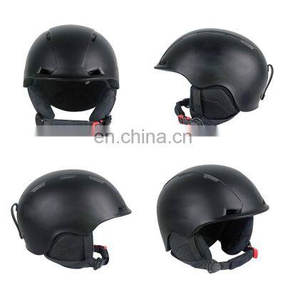 China Manufacturer Black Ski Helmet for Skiing ce en 1077 photo-2