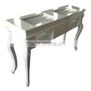 Cheap Double Nail Table, Manicure Table Nail Salon Furniture