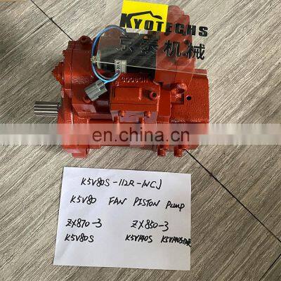 Excavator Parts K5v80S-112R-1NCJ K5v80 FAN PISTON PUMP ZX870-3 ZX850-3 K5v80S K5V140S K5V140S-NOR photo-3