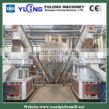 4-6ton/h XGJ850 complete wood pellet production line