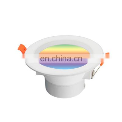 Tuya Smart Anti Glare LED Down Light LED Downlight COB Recessed LED Indoor Ceiling Spotlight Downlights