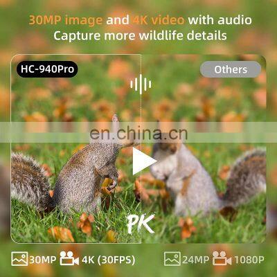 2022 New 4K 30FPS 36MP IP65 APP Control With Cloud Service Night Vision Cellular Trail Camera 4G Hunting Camera HC-940Pro photo-4