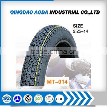 China supplier motorcycle tyre 2.25-14