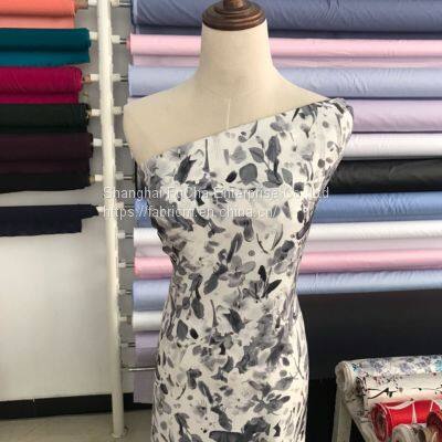 90gsm 100% Cotton Floral Digital Print Poplin Fabric For Garment photo-3