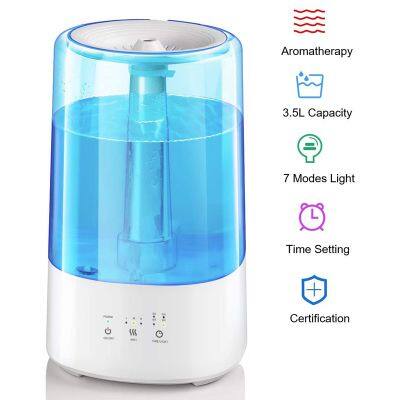 Home Humidifier Wholesale Modern Top Fill Water 3.5L Capacity Household Ultrasonic Air Humidifier photo-2