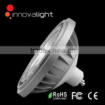 INNOVALIGHT Silver color 64mm 15W COB AR111 GU10 G53 LED Light