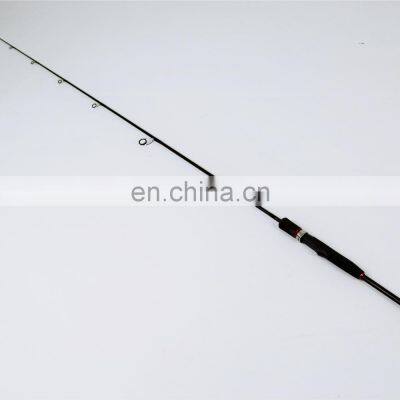 One section 1.8m Jigging Lure Spinning Solid Carbon Fishing Rod with Blue Handle