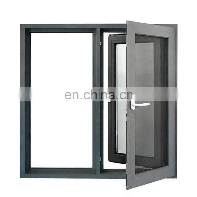 Aluminum House Windows Design Double Glass Window Photo Casement Window for Home
