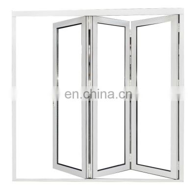 Aluminum Glass Patio Exterior Bifold Doors Double Glazing aluminum sliding door