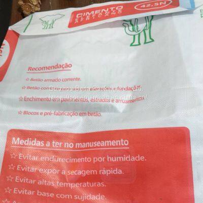 Customized Printed 40kg 50kg Portland Cement 50 kg pp Woven ad Star Bag photo-4